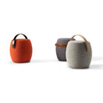 POUFS CARRY ON BY OFFECCT – MCOLORIS GRIS ORANGE BEIGE