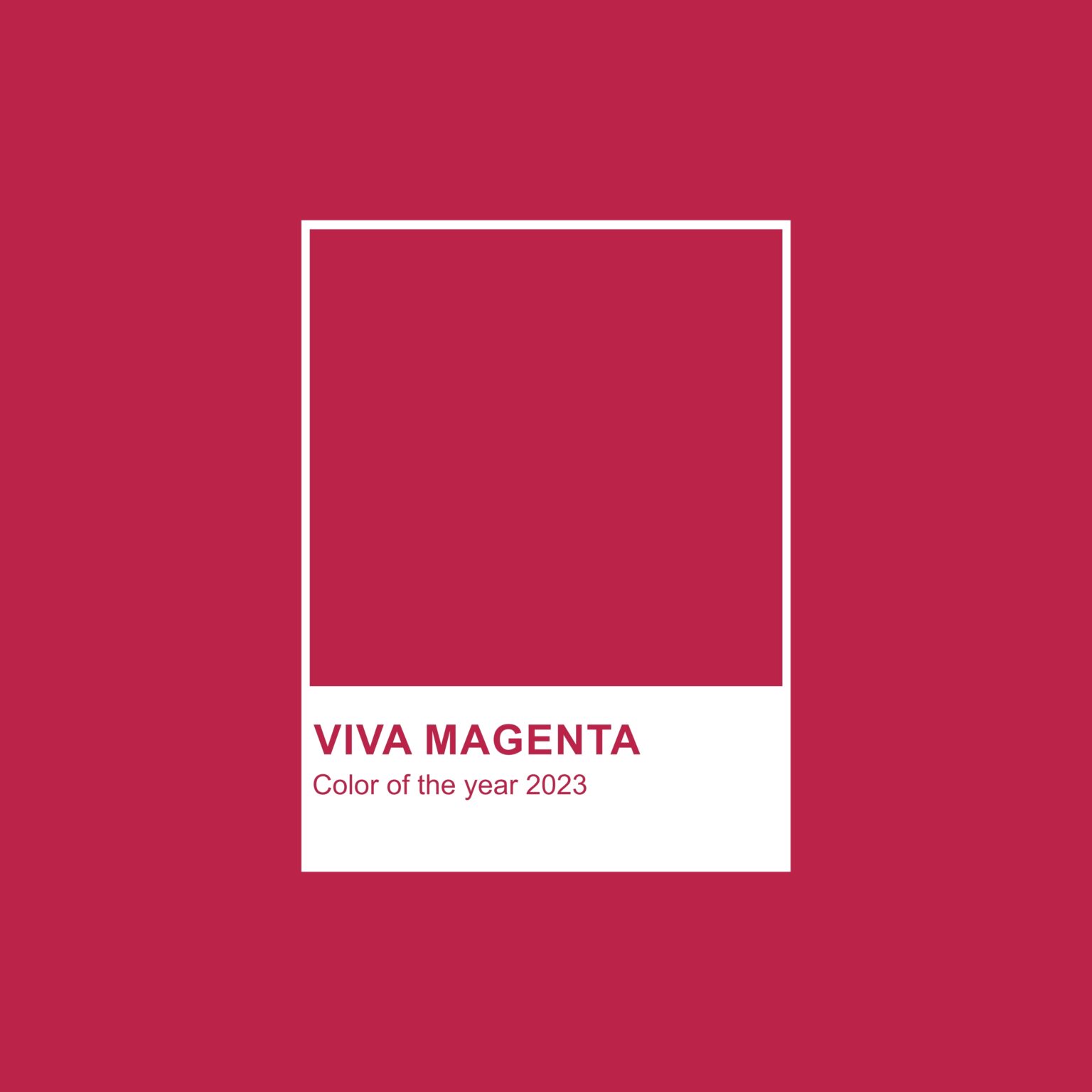 VIVA MAGENTA La couleur Pantone 2023 Moore