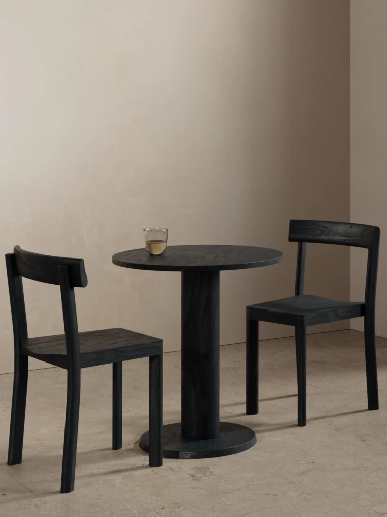 TABLE DE REPAS GALTA CENTRAL LEG – KANN DESIGN NOIR