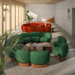 BOLETE LOUNGE BIO BY ANDREU WORLD – MCOLORIS ORANGE VERT