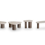 COLLECTION JADE BY POTOCCO – TABLE D’APPOINT MARBRE FRENE TRAVERTIN