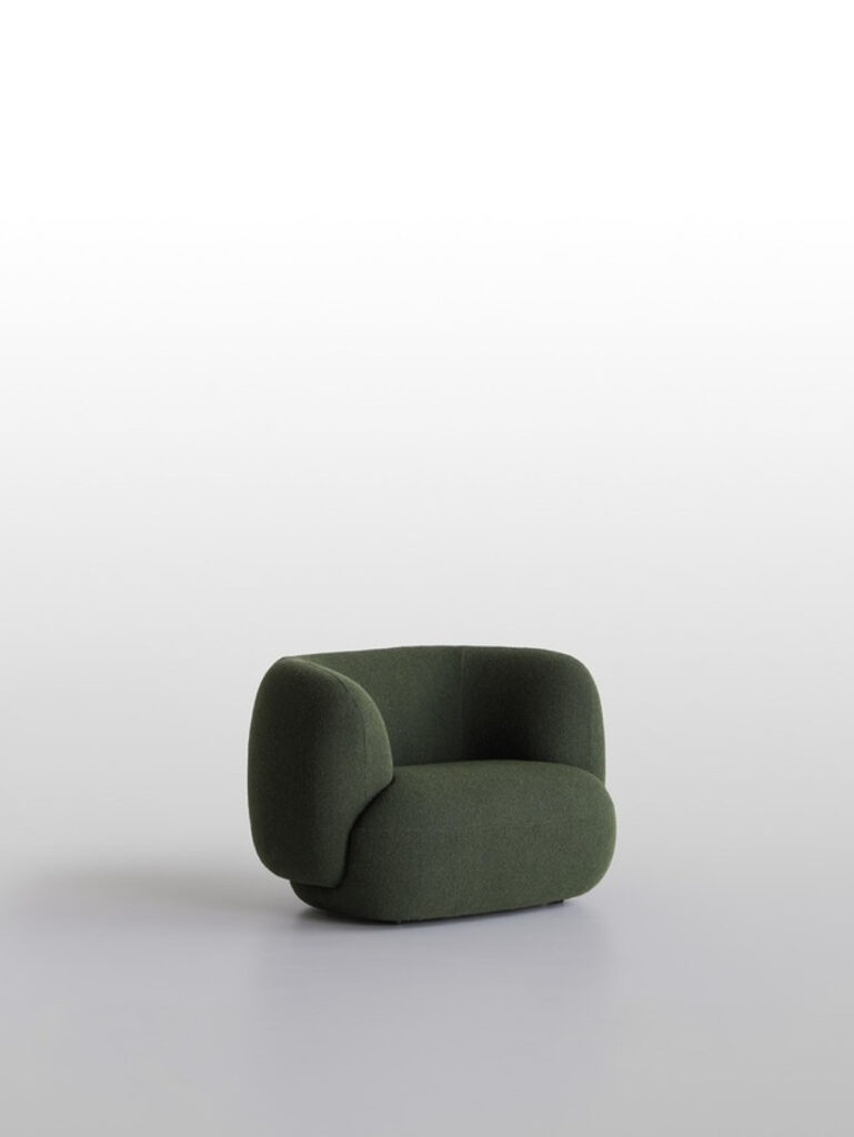 FAUTEUIL JADE COULEUR VERTE BY POTOCCO