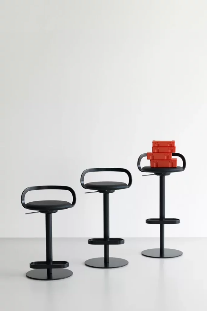 TABOURET MAK – LAPALMA NOIR