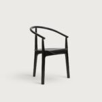 CHAISE EVO BY PAGED EN BOIS – NOIR