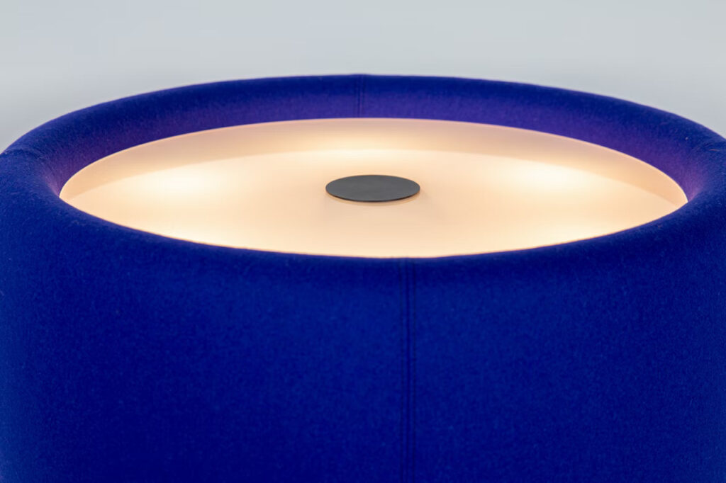 Lampadaire acoustique BuzziSpace BuzziShroom – COULEUR BLEUE