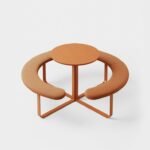 PLUSHALLE TABLE PICNIC COULEUR ORANGE