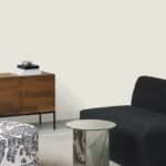 TABLE D’APPOINT KAISA BY E15 EN VERRE MIROIR – DESIGNER ANNABELLE KLUTE