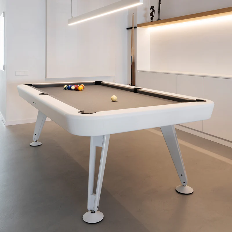 TABLE DE BILLARD BLANCHE BY RS BARCELONA – DIAGONAL