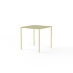 TABLE D’EXTERIEUR SINE BY NINE – 75,5×75,5 Jaune